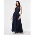 Marie Lund Abendkleid Damen Spitze, marine