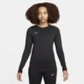 Nike Strike Dri-FIT-Fußballoberteil mit Rundhalsausschnitt für Damen - Schwarz