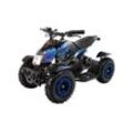 Elektro-Kinderquad Cobra, 800 Watt, bis 30 km/h, ab 5 Jahren, Federung, 3x 12V-Akku, Scheibenbremsen (Blau/Schwarz)