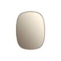 Muuto - Framed Mirror, klein, taupe / taupe Glas