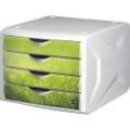 helit, Schubladenbox, HxBxT 212 x 262 x 330 mm, VE 5 Stk, Schubladendesign springtime