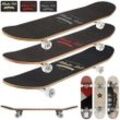 Skateboard Mordern Art Atlantic Rift Wood 80 x 21 x 12cm schwarz