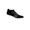 Icebreaker Merino Multisport Light Socken Micro - Frau - Black/sage - Größe M