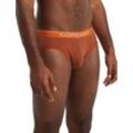 Icebreaker Merino Anatomica Slip - Mann - Spice/mink Stripe - Größe M