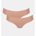 sloggi - String - Rose Brown S - sloggi Zero Microfibre - Unterwäsche für Frauen