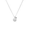 Birthstone December Necklace Silver