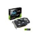 Asus DUAL-GTX1650-O4GD6-P-EVO Grafikkarte (4 GB, GDDR6), schwarz