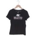 Hollister Damen T-Shirt, schwarz, Gr. 34