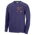 Phoenix Suns Standard Issue Nike Dri-FIT NBA-Sweatshirt mit Rundhalsausschnitt für Herren - Lila