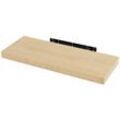 Woltu - Wandboard Wandregal cd dvd Regal Bücherregal Holz Board Gelb Eiche 60x22.9x3.8cm - Gelb Eiche