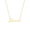 Name Necklace Italics