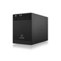 IB-3740-C31, Externes 4-fach Single Mode System für 3,5 SATA I/II/III Festplatten, USB 3.1 Gen2, Type-C Host