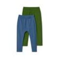 2 Babyhosen - Blau - Baby - Gr.: 62/68