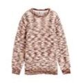 Jungen Melange-Strickpullover