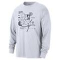 2024 NBA All-Star Weekend Nike NBA Max90 Longsleeve für Herren - Weiß