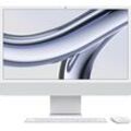 APPLE iMac "iMac 24''", Computer, weiß (silber), Mac OS, 8 GB RAM 256 GB SSD