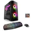 CSL Gaming-PC "Aqueon A99385 Extreme Edition" Computer Gr. Windows 11 Home,64bit, 32 GB RAM 2000 GB SSD, schwarz Bestseller