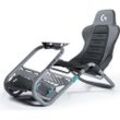 PLAYSEAT Gaming-Stuhl "Trophy - Logitech G Edition", Stühle, grau (grau, schwarz, grau), B/H/T: 58cm x 100cm x 140cm