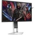 AOC LCD-Monitor "AG251FZ2E", F (A-G), schwarz (schwarz, rot), B:56,6cm H:36,6cm, Monitore