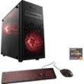 CSL Gaming-PC "Sprint V28312" Computer Gr. Microsoft Windows 11 Home (64 Bit), 32 GB RAM 1000 GB SSD, schwarz