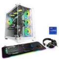 CSL Gaming-PC "Aqueon C94321 Extreme Edition", weiß, Microsoft Windows 11 Home (64 Bit), 32 GB RAM 1000 GB SSD, Computer