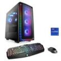 CSL Gaming-PC "Aqueon C99319 Extreme Edition", Computer, schwarz, Windows 11 Home,64bit, 64 GB RAM 4000 GB SSD