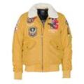 Bomberjacke TOP GUN "TG23002" Gr. 52 (L), gelb Herren Jacken