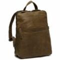 The Chesterfield Brand Bern Rucksack Leder 32 cm olive green