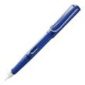 Lamy Safari Füllhalter Blau 014 aus robustem Kunststoff - Blau,Mittlere Feder (M)