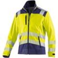 KÜBLER REFLECTIQ Softshell Jacke PSA 2 warngelb/dunkelblau M - 1507 8427-3448-M