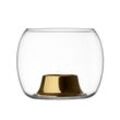 Iittala - Kaasa Teelichthalter 141 x 115 mm, klar / rosegold