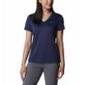 Columbia Hike Damen T-Shirt V-Ausschnitt - Nocturnal (Größe: 40/42)