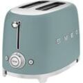 smeg 2-Schlitz-Toaster "50's Style TSF01EGMEU", 950 Watt, grün
