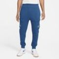 Nike Sportswear Fleece-Cargohose für Herren - Blau