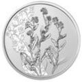 15,56 g Silber 10 Euro Mit der Sprache der Blumen Vergissmeinnicht 2023 - Han...