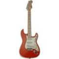 1 Unze Silber Fender Stratocaster Fiesta Red 2022 - Polierte Platte