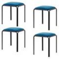 4 PAPERFLOW Hocker BISTRO TBBISX4V.06 blau