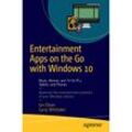 Entertainment Apps On the Go with Windows 10 - Ian Dixon, Garry Whittaker, Kartoniert (TB)