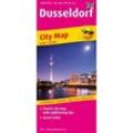 PublicPress City Map Dusseldorf, Karte (im Sinne von Landkarte)