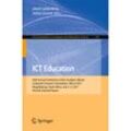 ICT Education, Kartoniert (TB)