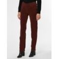 Zerres Hose Damen Cord, bordeaux