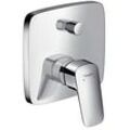 hansgrohe Logis Wannenarmatur 71407000 Unterputz Armatur, mit Sicherungskombination,chrom