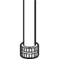 Hansa Anschlussrohr M10x1 - M14x1, 220 mm 59914041 M14x1, L=220