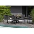 Gartenmöbelset Diningsessel Alicante mit Tisch Malaga 200x90cm