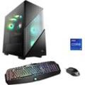 CSL Gaming-PC "Aqueon C99365 Extreme Edition", Computer, schwarz, Windows 11 Home,64bit, 32 GB RAM 1000 GB SSD