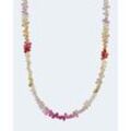 Collier mit Saphir im Multicolor-Design