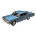 Maisto 32908 - Modellauto - Chevrolet Impala SS '64 (blau, Maßstab 1:26) Modell Auto Spielzeugauto