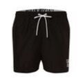 Calvin Klein Badeshorts Herren bedruckt, schwarz