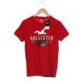 Hollister Damen T-Shirt, rot, Gr. 34