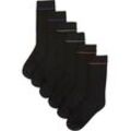 Socken mit Bio-Baumwolle (6er Pack)